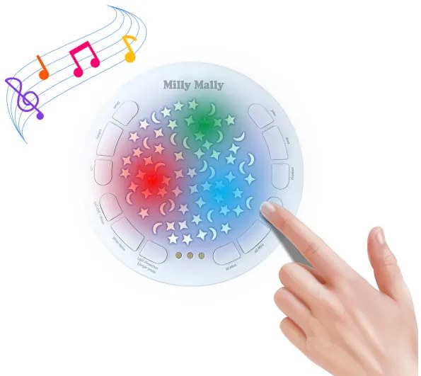 Plyšová hračka s projektorom Milly jednorožec