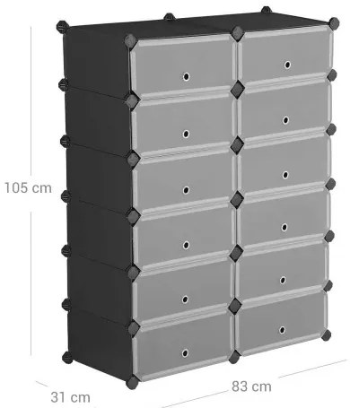 Set Botníkových boxov LPC26HV1 (12 ks)