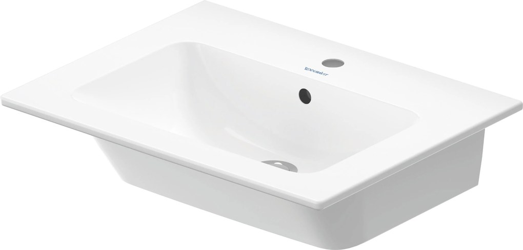 Duravit ME by Starck umývadlo 63x49 cm obdĺžnik biela 2336630000