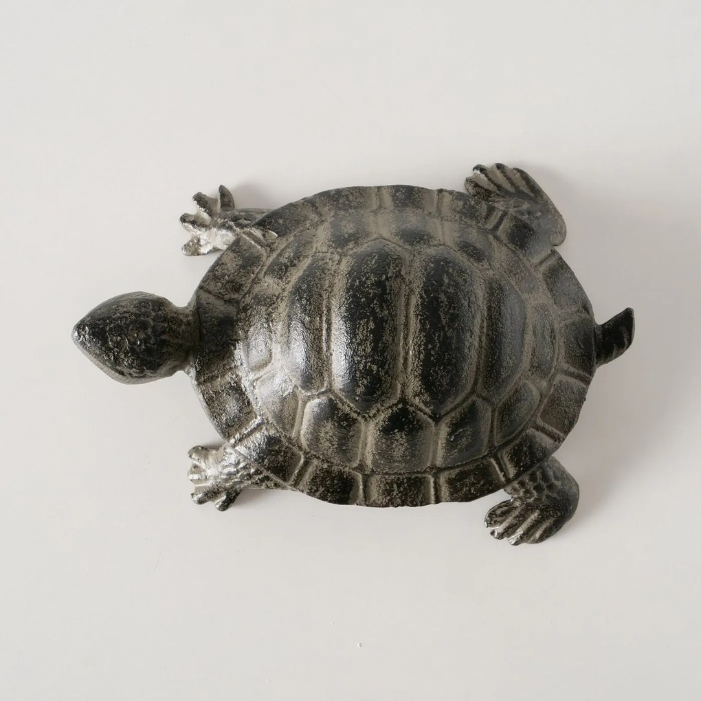 Záhradná liatinová figúrka Trully1, 6x21 cm, hnedá
