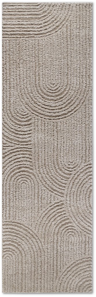 ELLE Decoration, Behúň Gallery 106090 Beige z kolekcie Elle, 80x240, béžová, obývacia izba