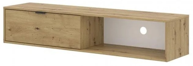 TV stolík/skrinka Kompe (dub artisan). Vlastná spoľahlivá doprava až k Vám domov. 1091809