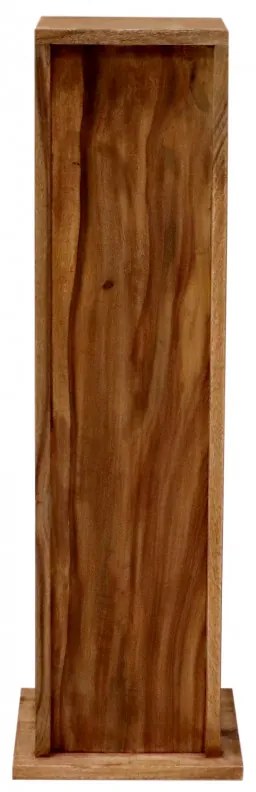 Skrinka na toaletný papier 20x80x20 indický masív palisander Only stain