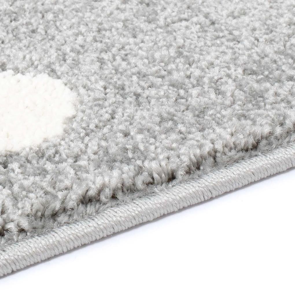 Dekorstudio Moderný koberec BUBBLE - Sivý Tučniak Rozmer koberca: 160x225cm