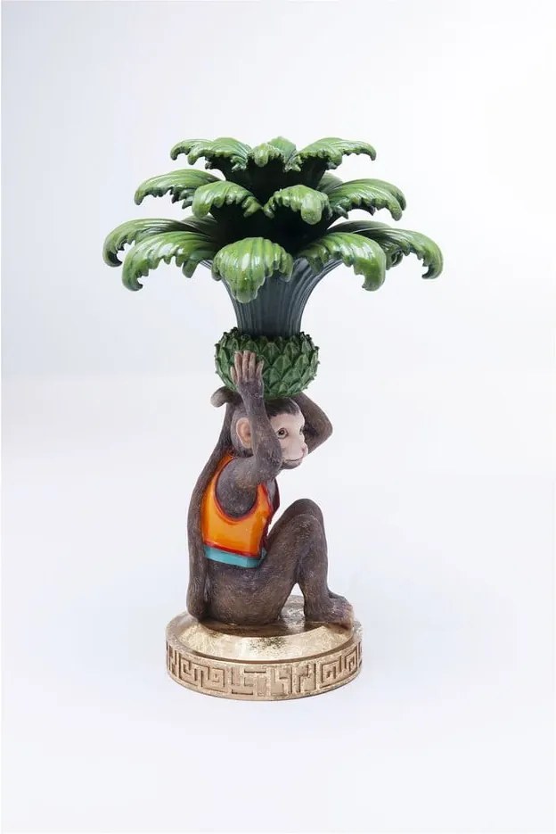 Svietnik s opicou Kare Design Monkey Palm