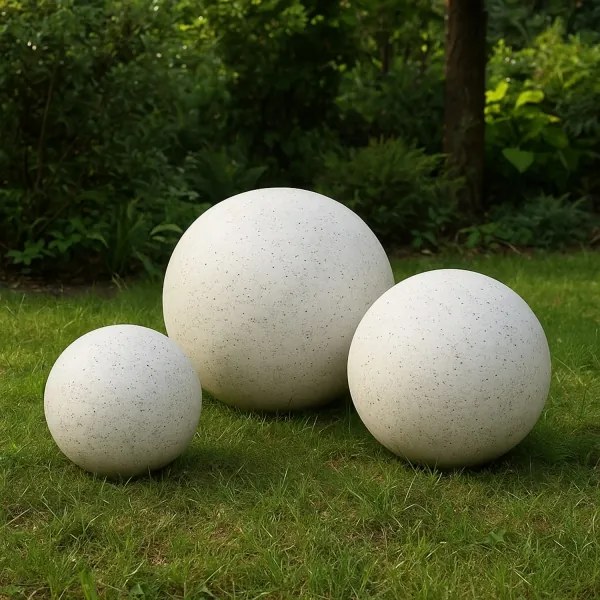 Vonkajšie dekoračné svietidlo LUMISTONE 1xE27/15W/230V IP65 priemer 38 cm