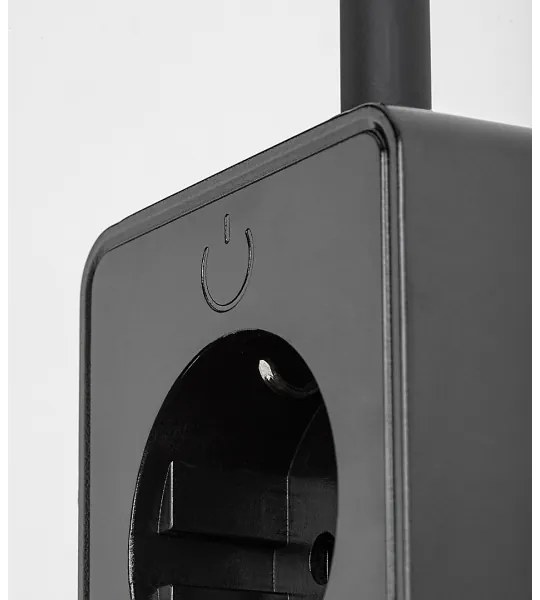 Rabalux 71283 - LED stmievateľné nástenné svietidlo TIVRO E 4W/230V s USB portom čierne