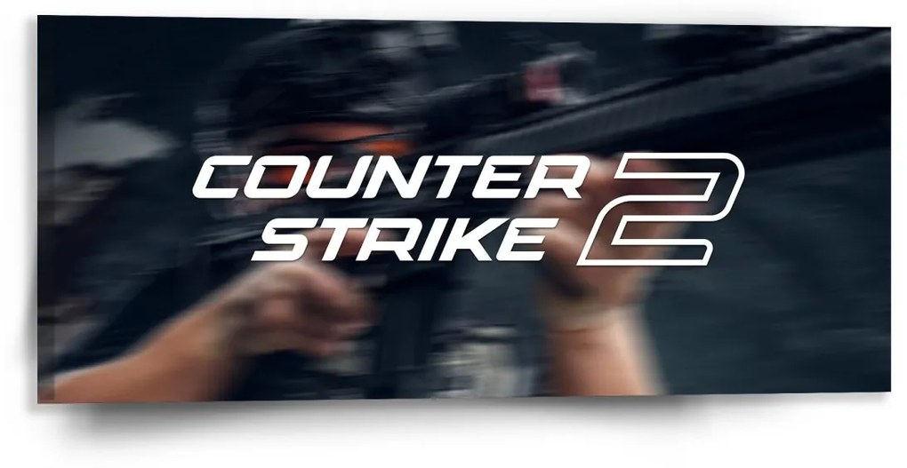 Sablio Obraz Counster Strike 2 Vojak 2 - 110x50 cm