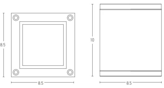 Zambelis E270 - Vonkajšie bodové svietidlo 1xGU10/35W/230V IP65 biela