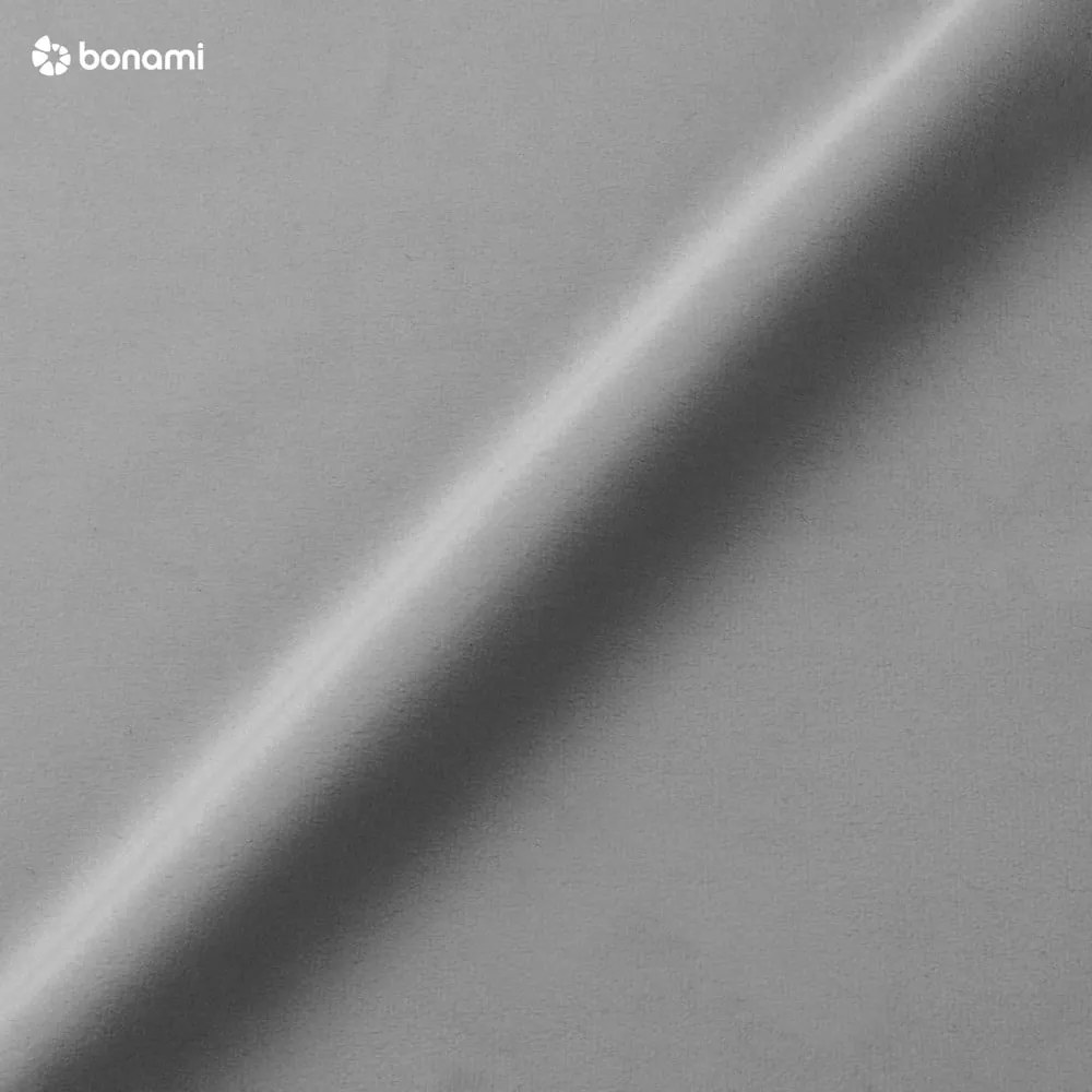 Sivá zamatová čalúnená dvojlôžková posteľ s úložným priestorom s roštom 200x200 cm Brody – Mazzini Beds