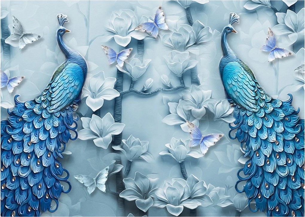 Obraz pávov (70x50 cm)