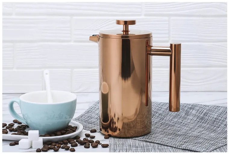 ECHTWERK Kávovar french press, 800 ml (medená) (100343404)