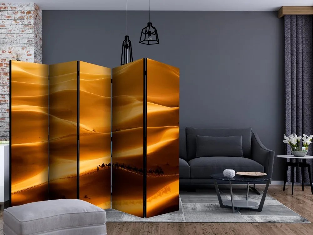 Artgeist Paraván - Caravan of camels [Room Dividers]