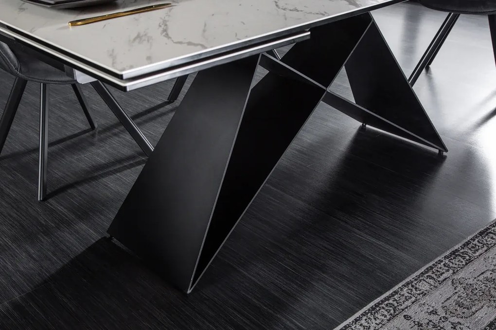 Jedálenský stôl Prometheus 180-260cm mramor