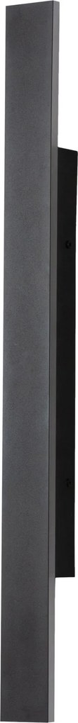 Exteriérové nástenné LED svietidlo Wow, 1x LED 11w, 3CCT, čierna, (60 cm)