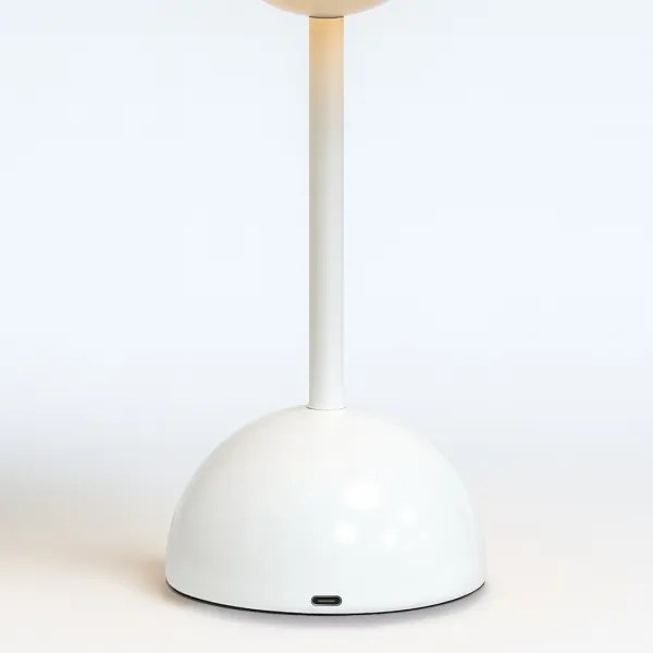 LED Nabíjacia dotyková stolná lampa COSTA LED/3W/5V 2400 mAh 3000-6000K biela