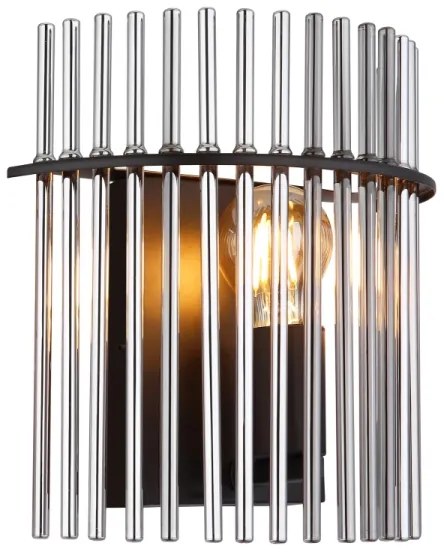 Globo 15698W - Nástenné svietidlo GORLEY 1xE27/60W/230V čierna