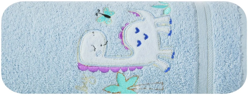 DETSKÝ UTERÁK BABY30 75X75 CM SVETLOMODRÁ
