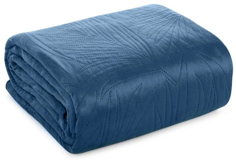 Dekorstudio Luxusný zamatový prehoz na posteľ LUIZ4 v granátovej farbe Rozmer prehozu (šírka x dĺžka): 170x210cm