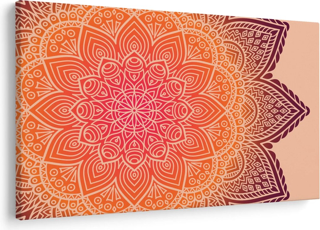 Obraz - Mandala umenia (90x60 cm)