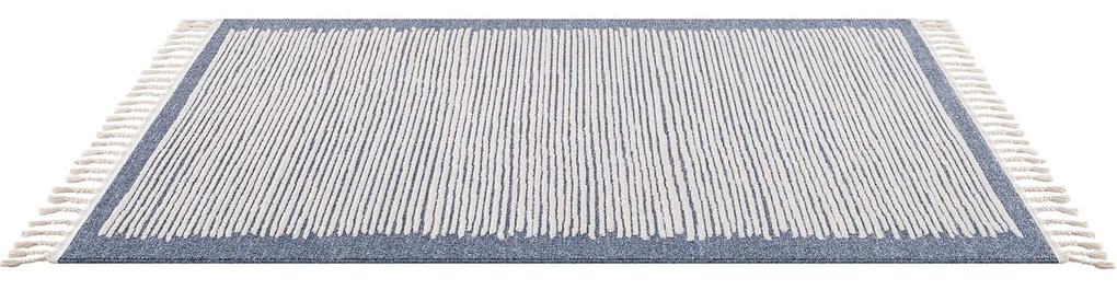 Dekorstudio Moderný koberec ART 2231 modrý Rozmer koberca: 120x170cm