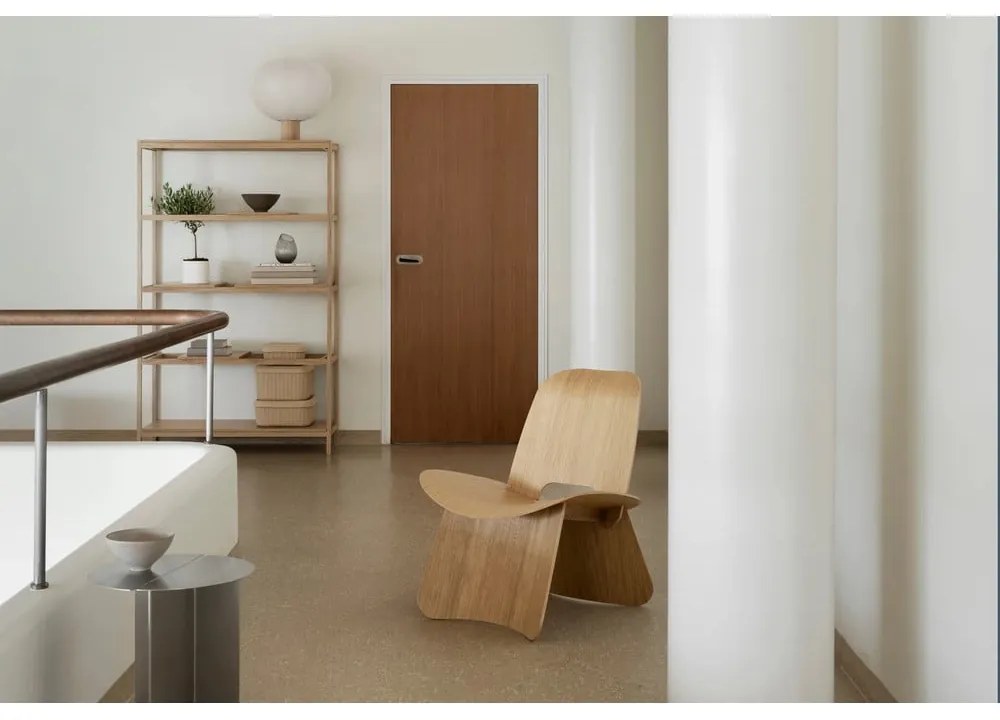 Okrúhly odkladací stolík antikoro ø 50 cm Oru – Blomus