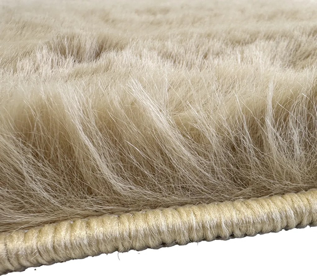 Koberec Puffy 060 Sand – viacfarebný obdĺžnikový koberec Rozmer: 60x100 cm