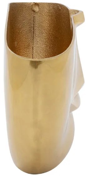 Half Face váza zlatá 46 cm