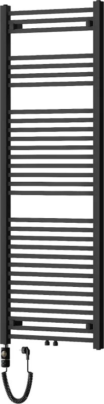 Mexen Pluton, elektrické vykurovacie teleso 1700x600 mm + vykurovacia tyč 900 W, čierna, W106-1700-600-2900-70