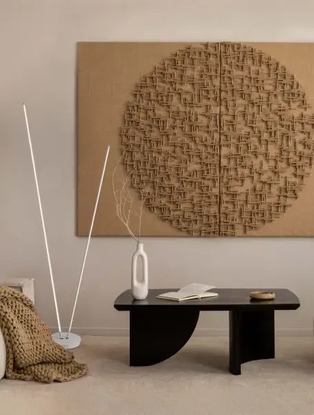 LED stmievateľná biela stojaca lampa Intec