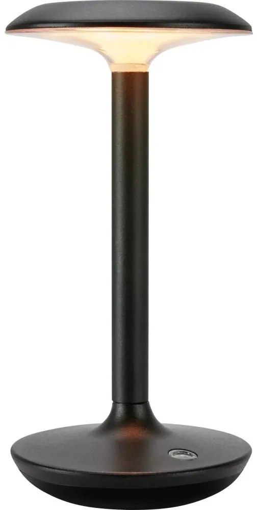 Markslöjd 108918-LED Stm. nab. lampa PETIT 2W/1800mAh 2200/2700/3000K IP44 čierna