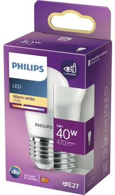 LED žiarovka Philips E27 5W/40W 470lm 2700K