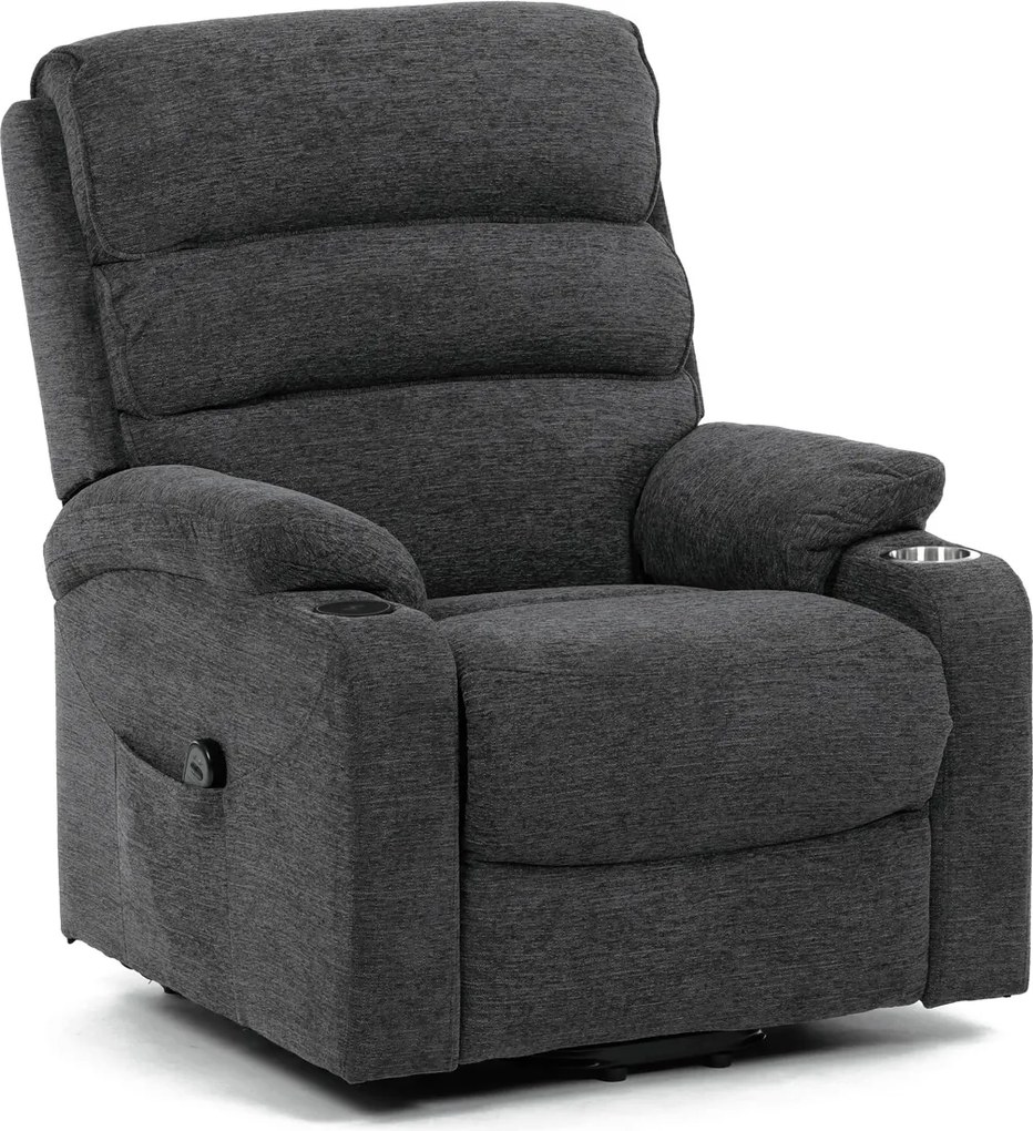 Elektrické polohovacie kreslo TV-S8348 GREY2 Farba: Sivá