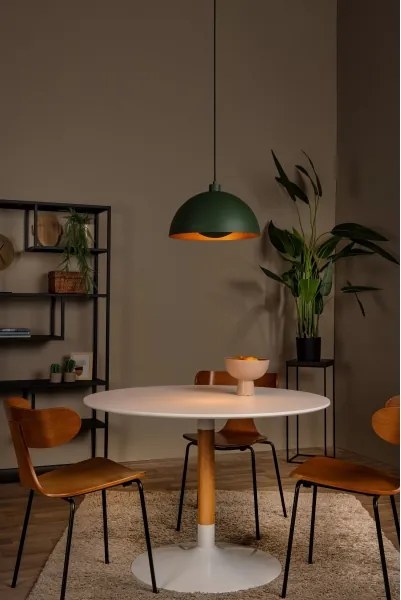 Lucide 45496/01/33 - Luster na lanku SIEMON 1xE27/40W/230V zelená