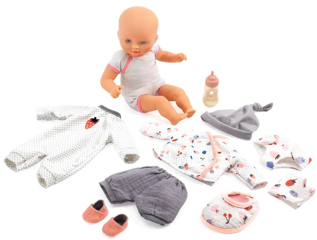 Baby Pomea - kufrík s bábikou Vanille a doplnkami