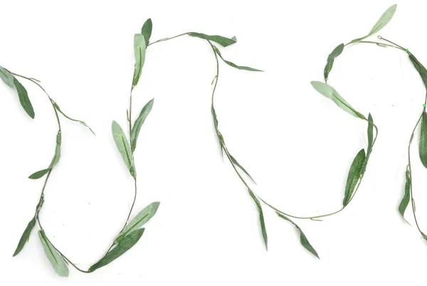 Aigostar - LED solárny reťazec 100xLED/12m IP65 teplá biela olive