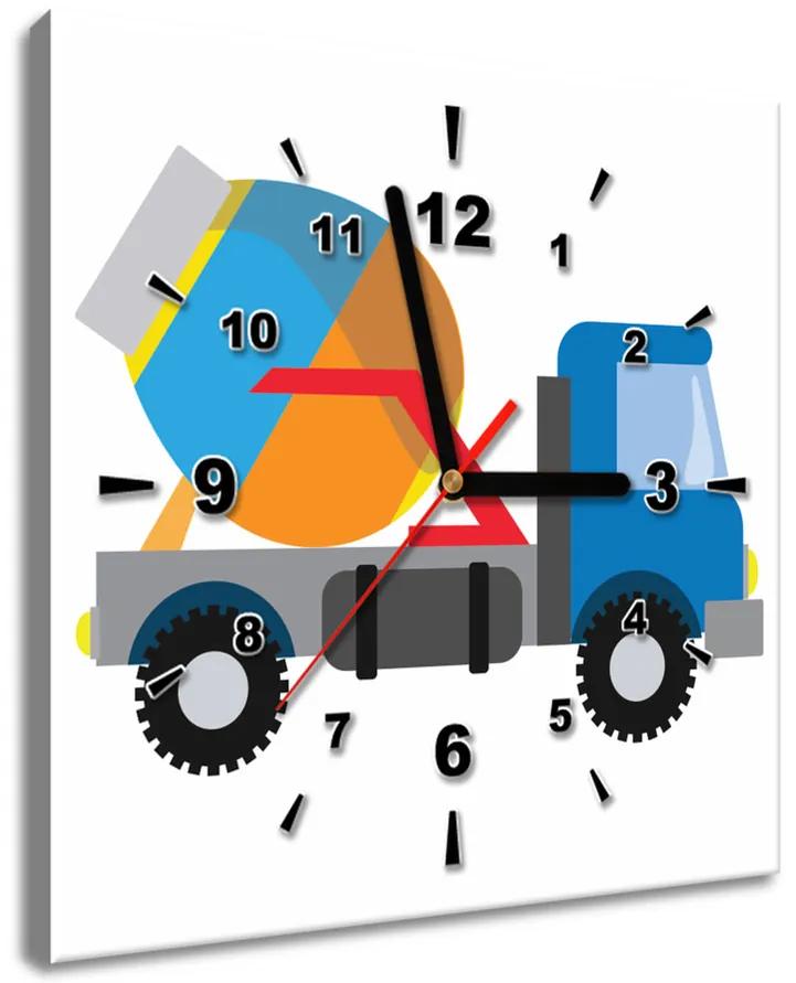 Gario Obraz s hodinami Domiešavač Rozmery: 40 x 40 cm
