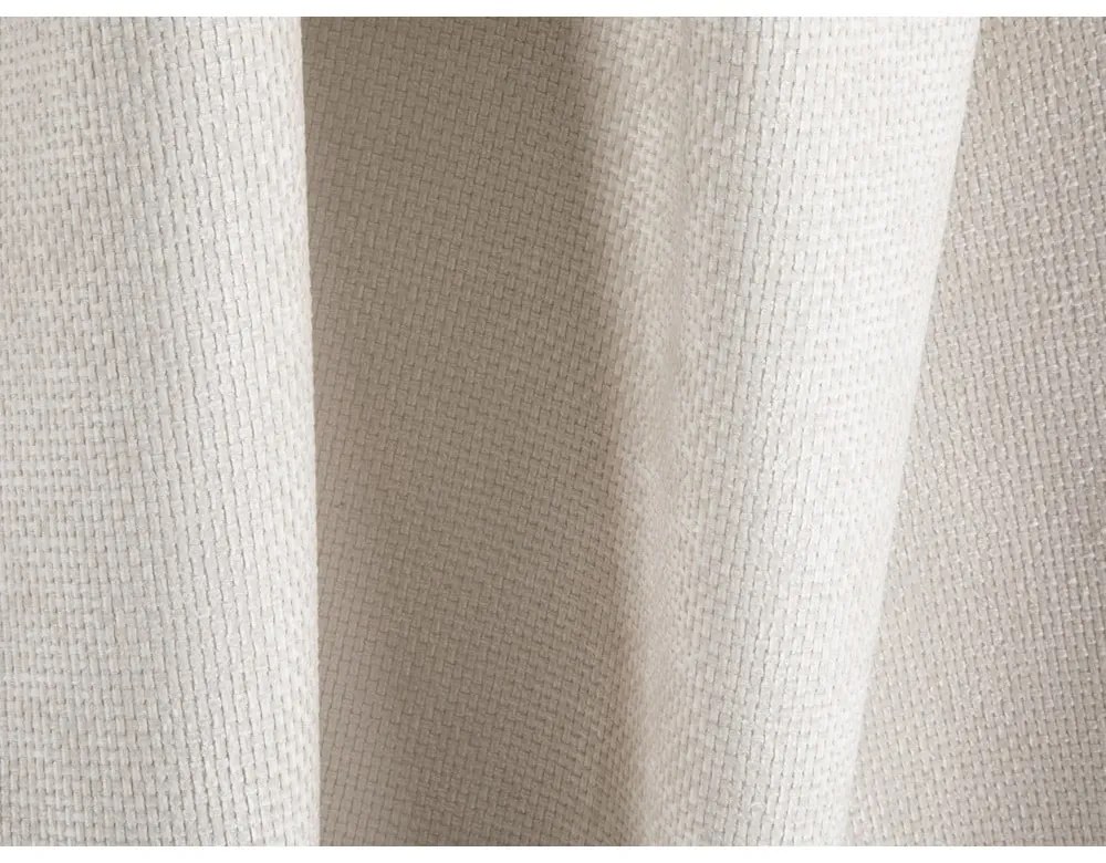 Krémovobiela ženilková rozkladacia/s úložným priestorom rohová pohovka Tonale – Cosmopolitan Design