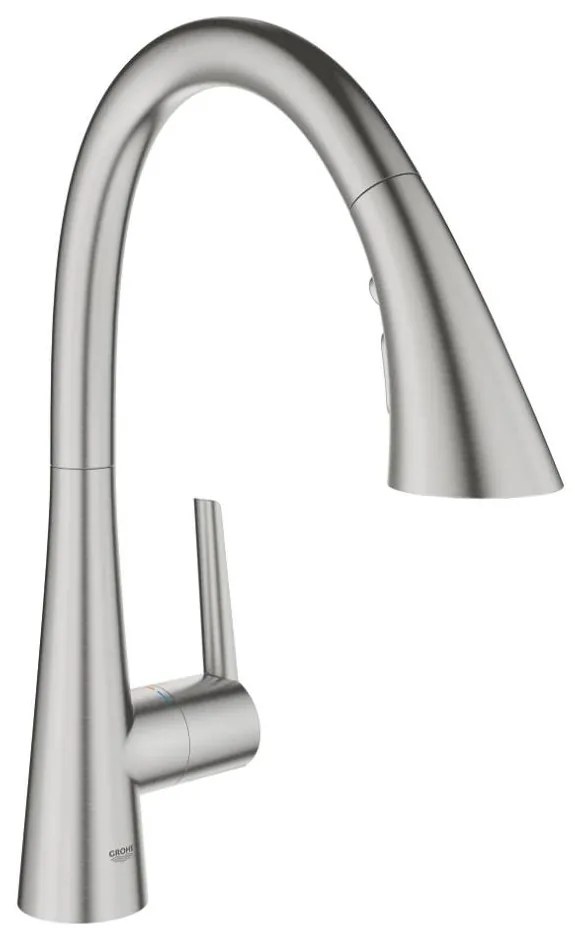 GROHE 32294DC2 - nerezová drezová batéria ZEDRA