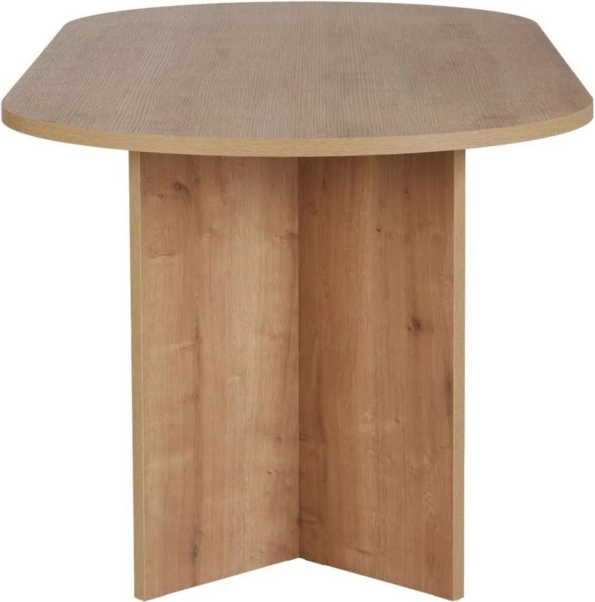 Jedálenský stôl v dekore duba 90x200 cm Sabella – Kalune Design