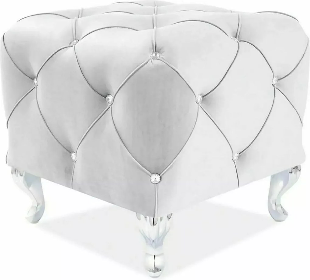 SI Hestia K taburetka svetlo šedá