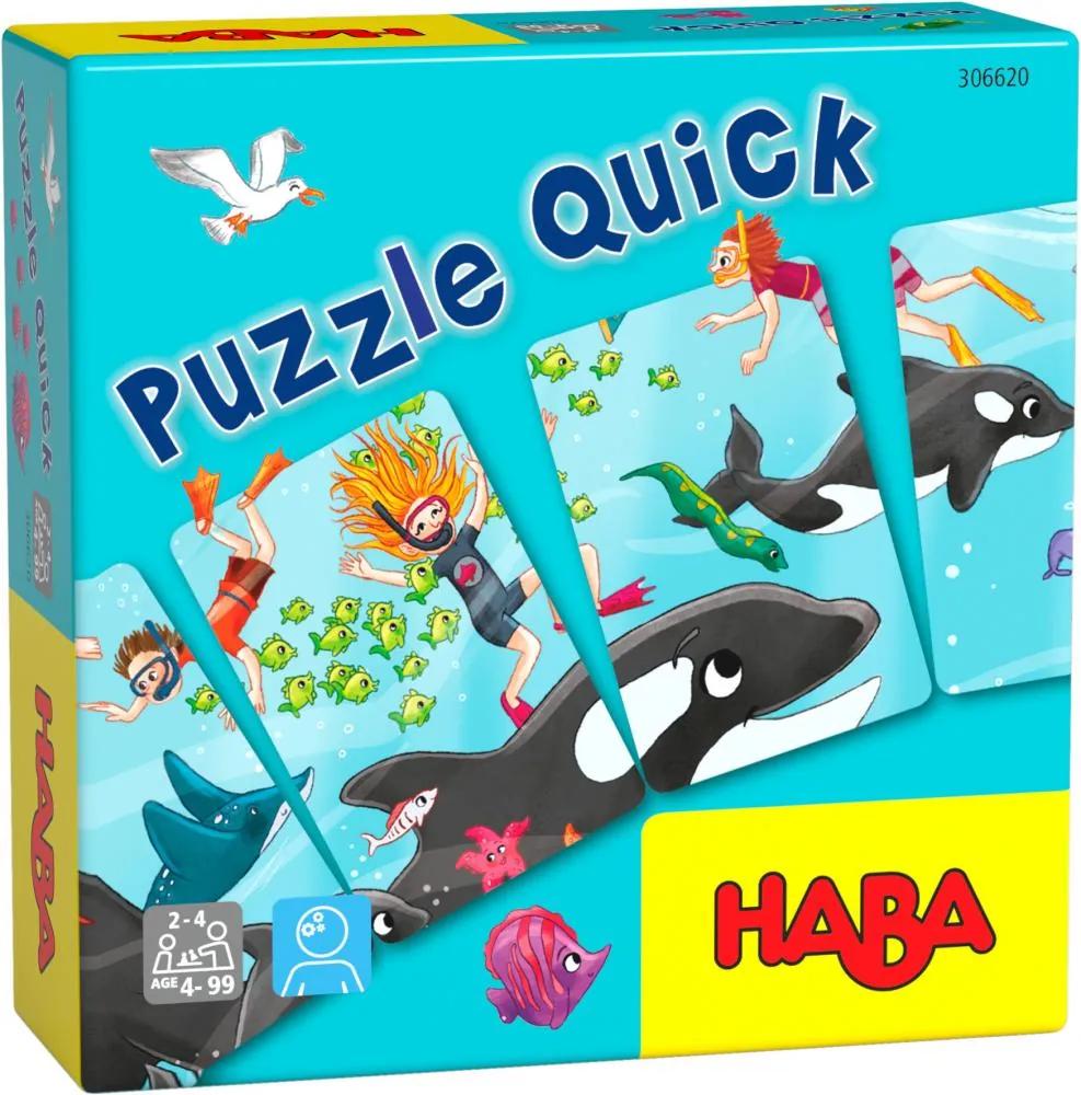 Mini hra Rýchle puzzle Haba od 4 rokov