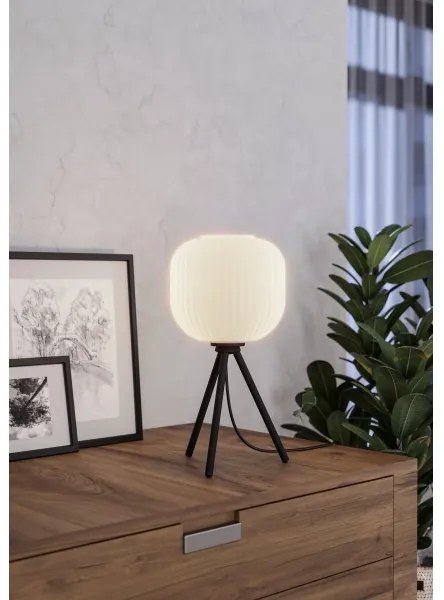 Eglo 99369 - Stolná lampa MANTUNALLE 1xE27/40W/230V