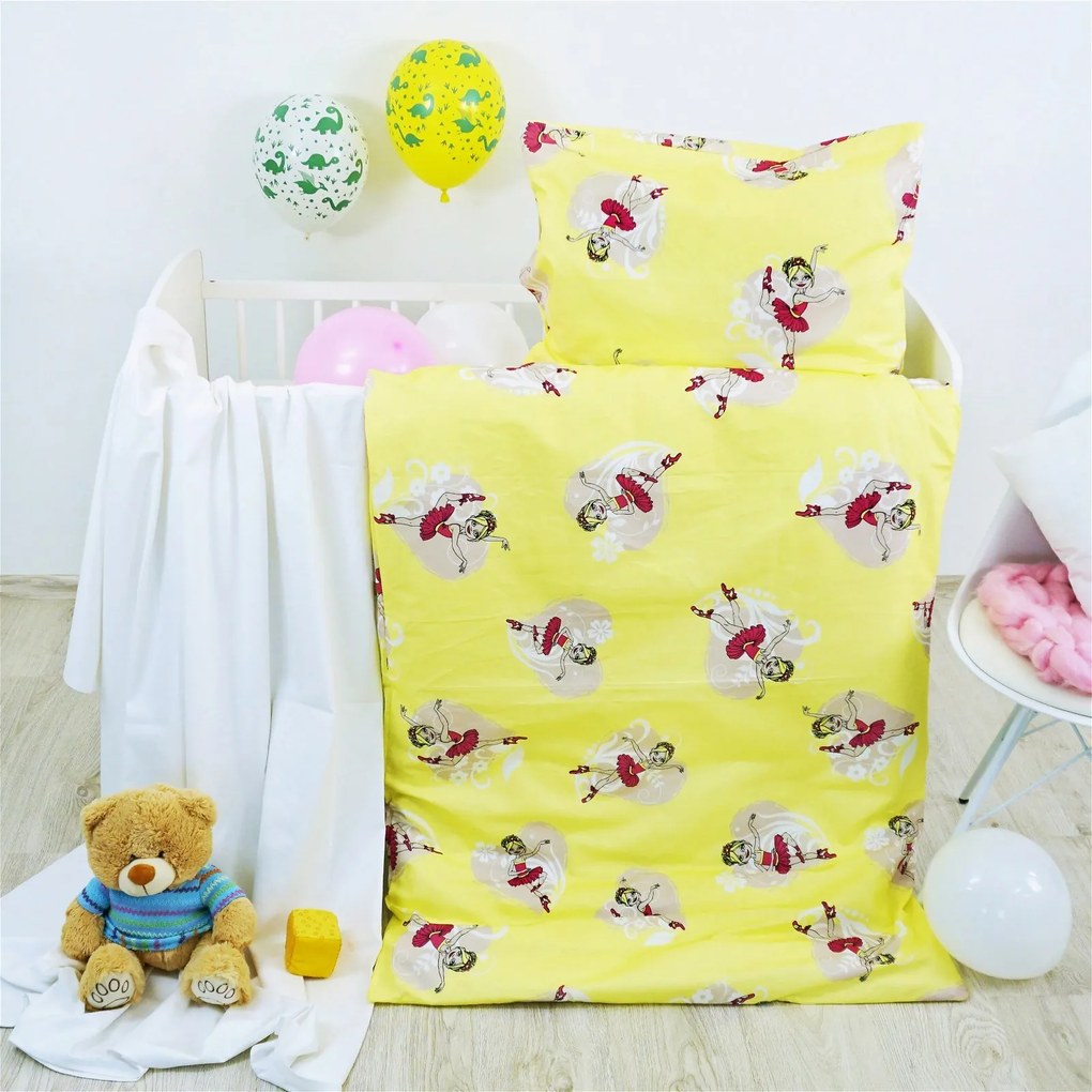 Obliečky detské bavlnené Victoria EMI: Detský set 90x130 + 45x65
