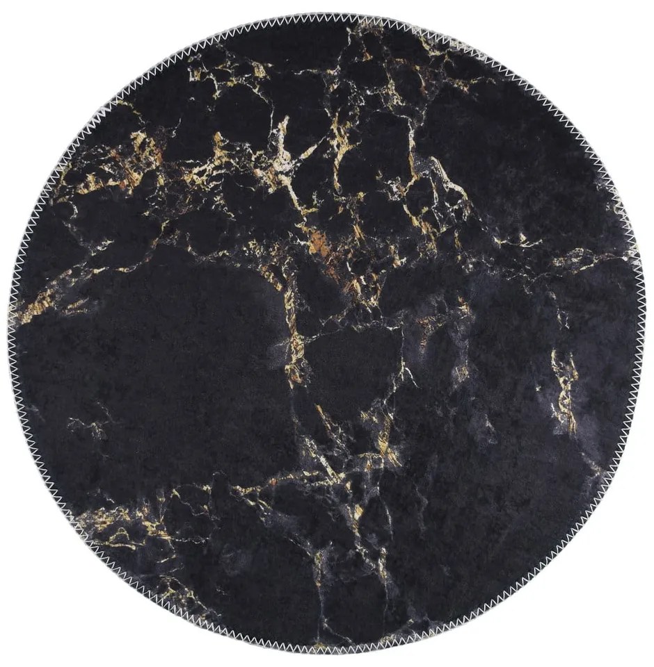 Sivý okrúhly koberec ø 100 cm - Vitaus