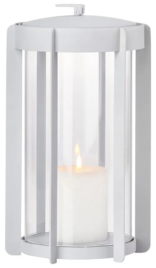 Svetlosivý LED lampáš na USB (výška 25 cm) Firefly – Zone