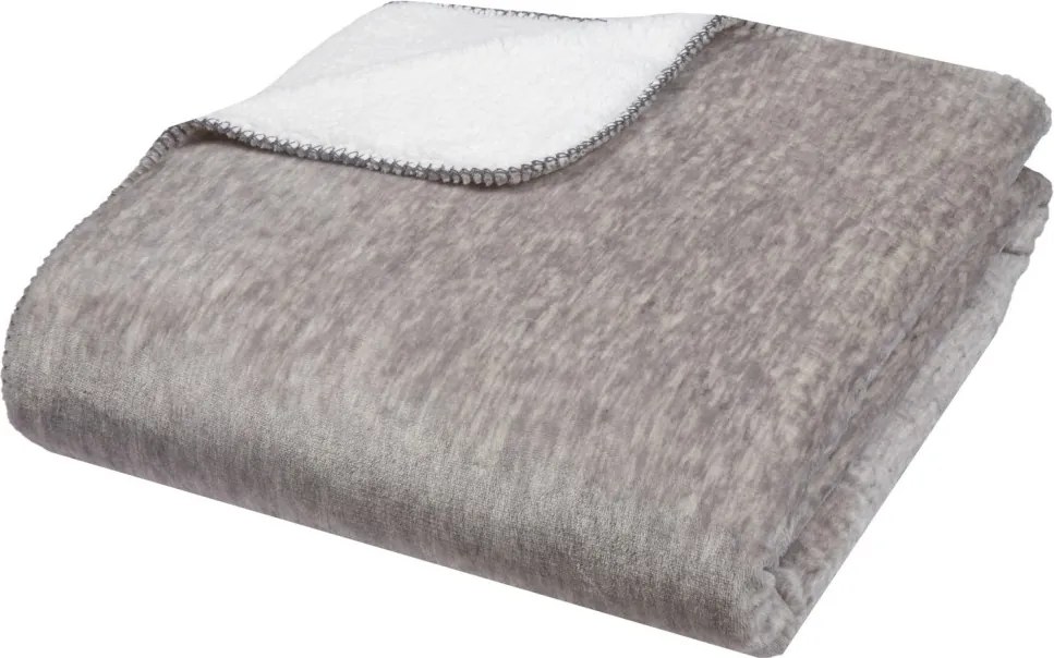 Deka Melange 150x200 cm, svetlo šedá