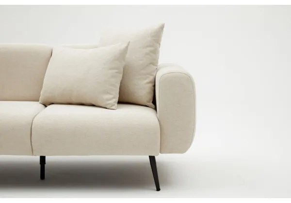 Dvojmiestná pohovka PISA krémová