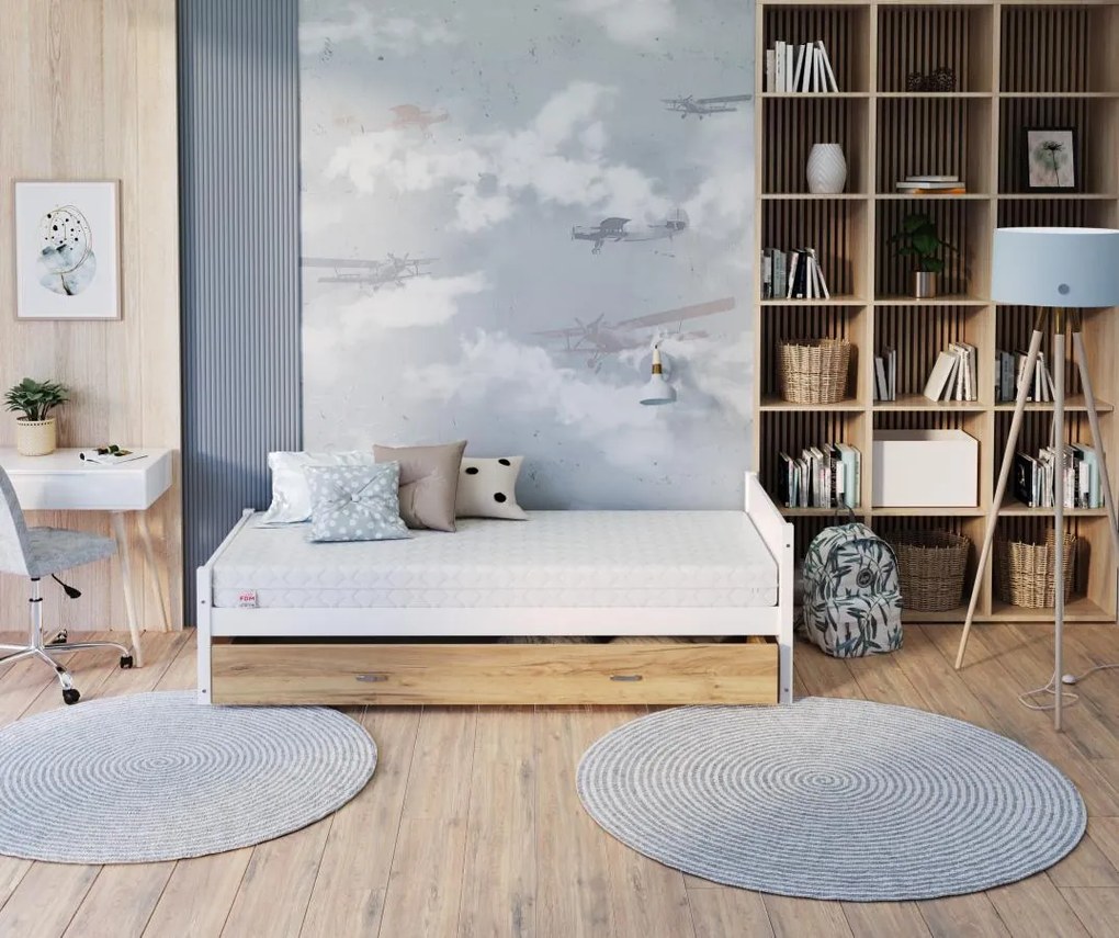 Detský matrac COCO 190x80x8 cm - pena / kokos