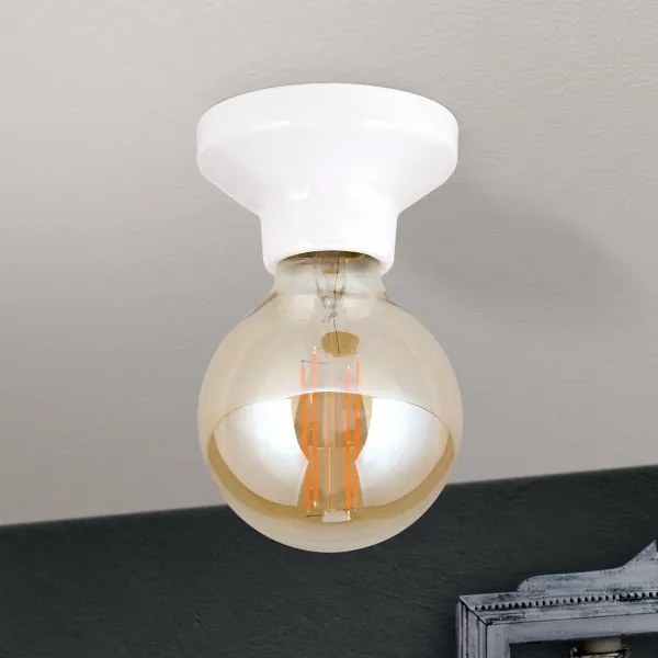 Orion - Stropné svietidlo FROST 1xE27/60W/230V biela